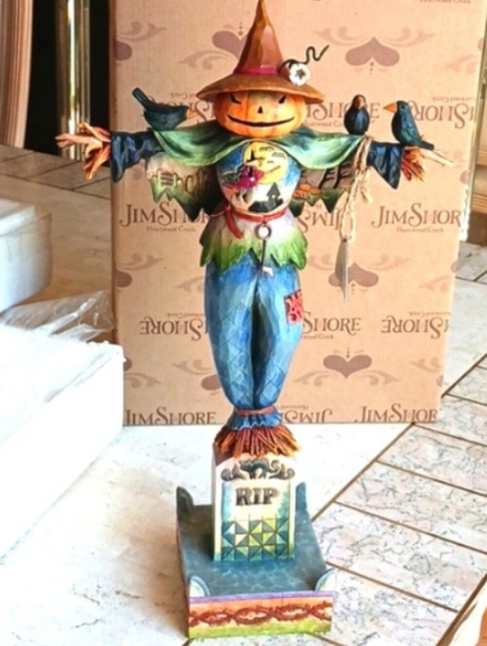 Vintage Jim Shore - "Graveyard Guardian", New in box W/tag,,Rare - 2007